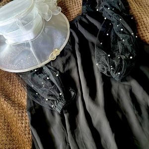 Forever 21 Black Pearl dress